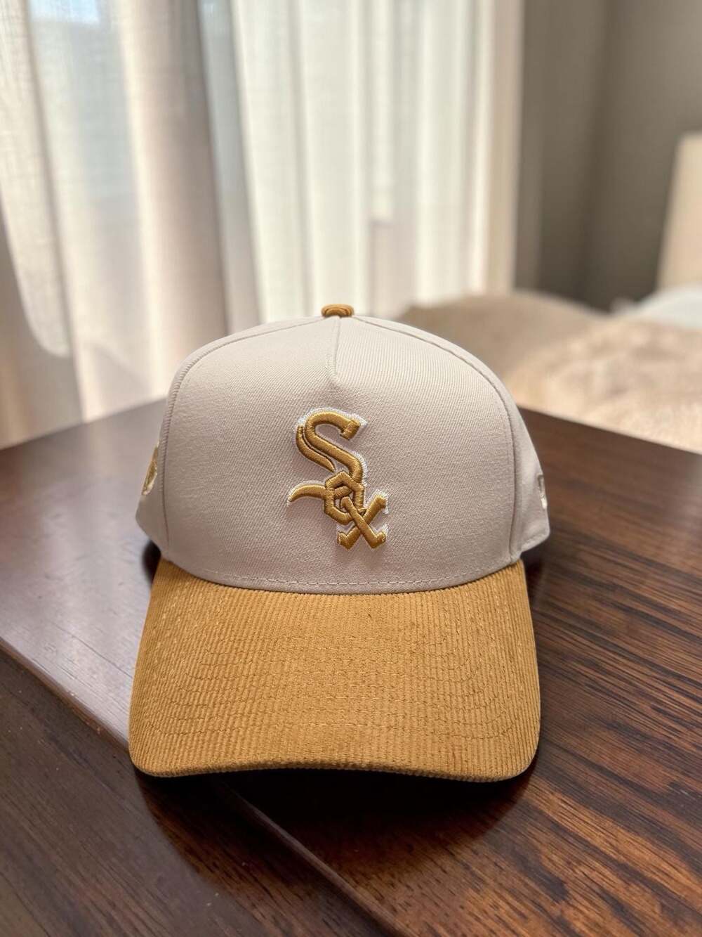 New Era Chicago White Sox 9Forty A-Frame Snapback Cap w/ Corduroy/ 125th Anniver